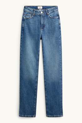 Straight Jeans - High Waist