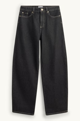 Barrel jeans - mid waist