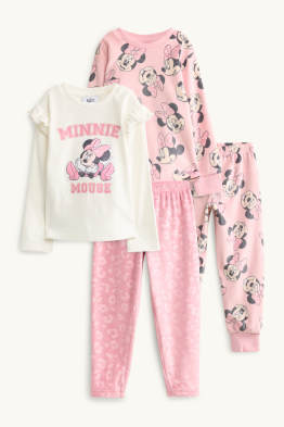 Lot de 2 - Minnie Mouse - pyjama - 4 pièces