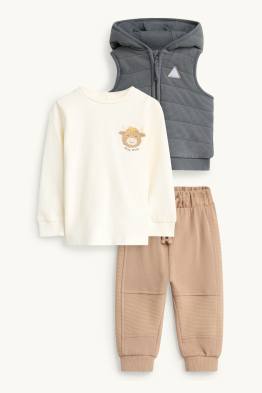 Vache - tenue bébé - 3 pièces