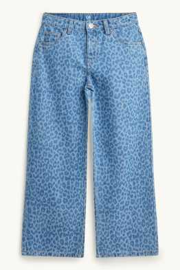 Jeans a gamba larga - fantasia