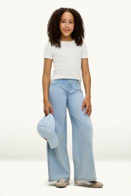 Wide leg jegging