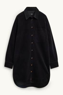 Robe en velours côtelé - straight fit