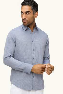 Camisa - regular fit - Kent - texturada