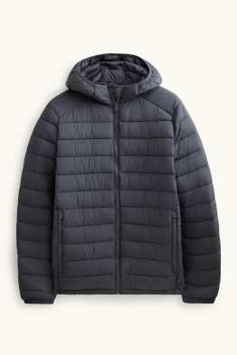 Steppjacke mit Kapuze