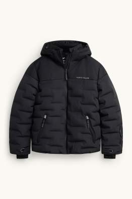 Veste de ski avec capuche - doublée - finition déperlante
