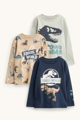 Lot de 3 - Jurassic World - haut à manches longues