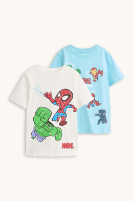 Multipack 2er - Marvel - Kurzarmshirt