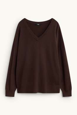 V-neck jumper