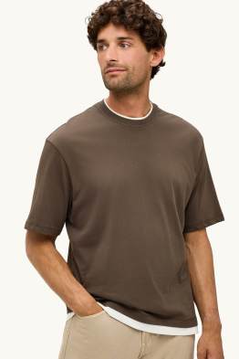 T-shirt - regular fit - look 2-en-1