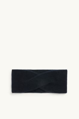 Bandeau cheveux en cachemire