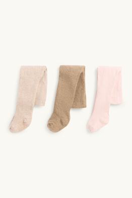 Set van 3 - babymaillot - ribstof