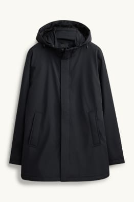 Parka à capuche - doublée - finition déperlante