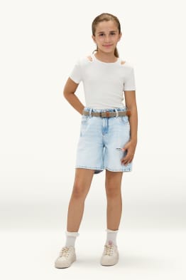Denim short
