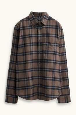 Košile - regular fit - button-down - kostkovaná