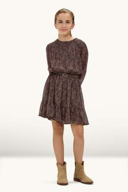 Floare - rochie cu curea