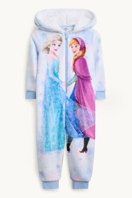 Die Eiskönigin - Onesie mit Kapuze - Glanz-Effekt