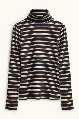 Samarreta de mànigues llargues - slim fit - de ratlles