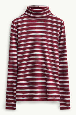 Samarreta de mànigues llargues - slim fit - de ratlles