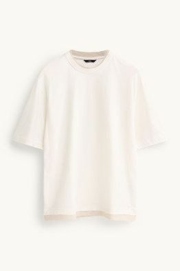 T-shirt - regular fit - look 2-en-1