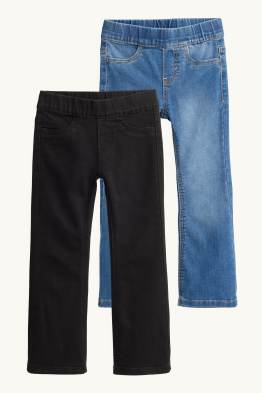 Lot de 2 - flared jeggings
