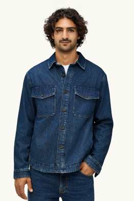 Giacca camicia di jeans - relaxed fit