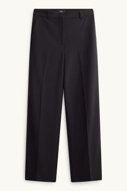 Stoffhose - Mid Waist - Straight Fit