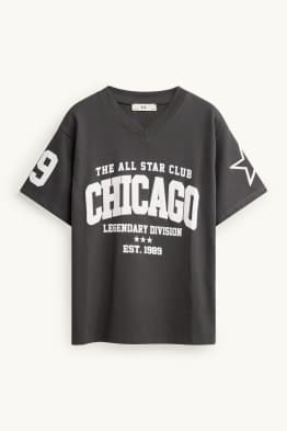 Chicago - tricou cu mânecă scurtă - supradimensionat