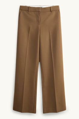 Pantaloni business - vita media - straight fit