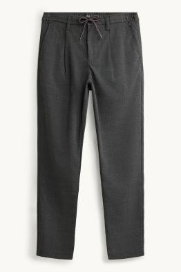 Chino - tapered fit - în carouri