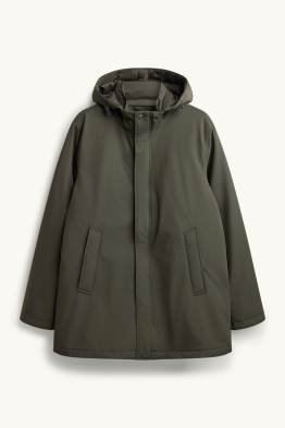 Parka à capuche - doublée - finition déperlante