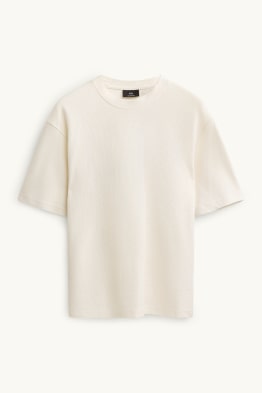 T-shirt - relaxed fit - finition texturée