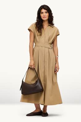 Kleid mit Gürtel - Straight Fit