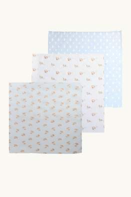 Multipack 3er - Baby-Musselin-Tuch