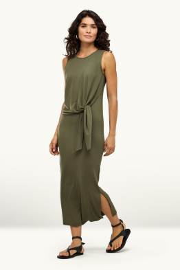 Robe en viscose - straight fit