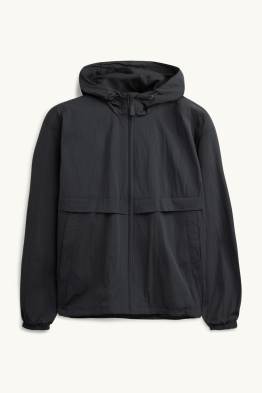 Regenjacke mit Kapuze - wasserabweisend
