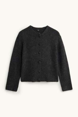 Cardigan - ribbed