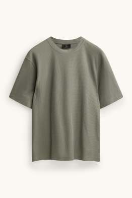T-shirt - relaxed fit - finition texturée