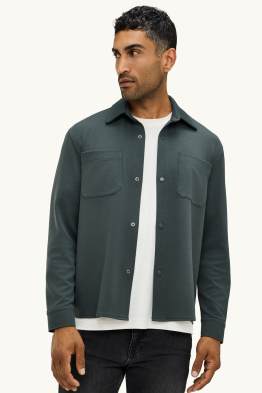 Veste-chemise - relaxed fit - col kent