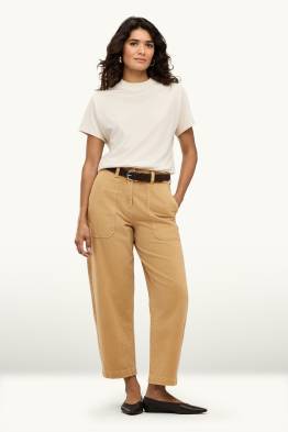 Barrel jeans - high waist