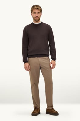 Chino - Tapered Fit - strukturiert