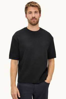 T-Shirt - Oversized - gerippt