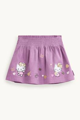 Hello Kitty - Cord-Rock - Glanz-Effekt