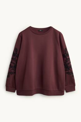 Sweatshirt - bestickt