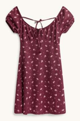 A-line dress - floral
