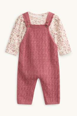Floral - baby outfit - 2 piece
