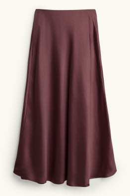 Satin skirt