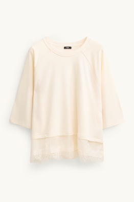 Sweatshirt - 2-in-1-look