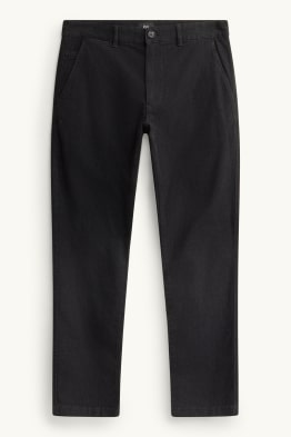Chino din catifea reiată - slim fit - structurați