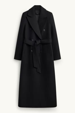 Manteau - laine mélangée
